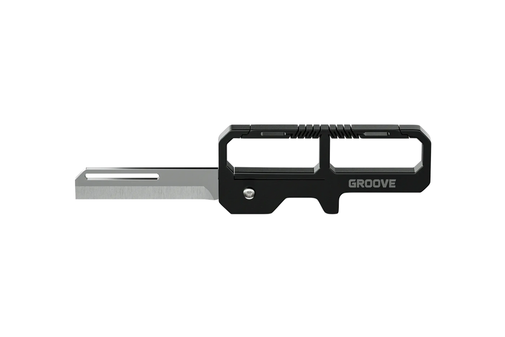 Groove® Carabiner Knife - Black