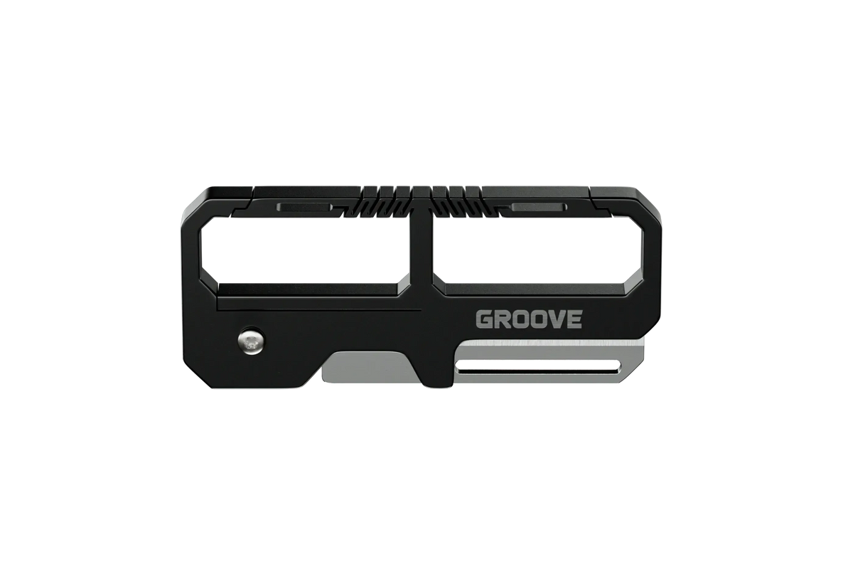 Groove® Carabiner Knife - Black